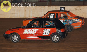 Jade Moule #16 and Kasey Ferguson #18 - Photo courtesy of Rock Solid Productions