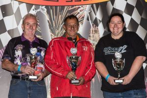 Top 3 (l-r) Phil Jenkins 2nd, Stand Marco Snr 1st, Kali Hovey 3rd - Photo Courtesy of Shane T  Wright Photography