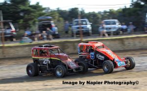 #25 Russell Hovey, #5 Stan Marco Snr - Photo courtesy of Napier Photography